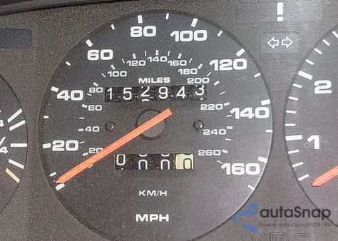 1986 Porsche 944 z USA, uszkodzony, nr VIN WP0AA0953GN154795